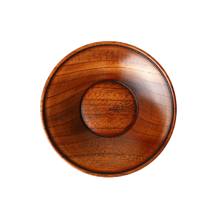 Chataku Saucer Keyaki Fuki Urushi