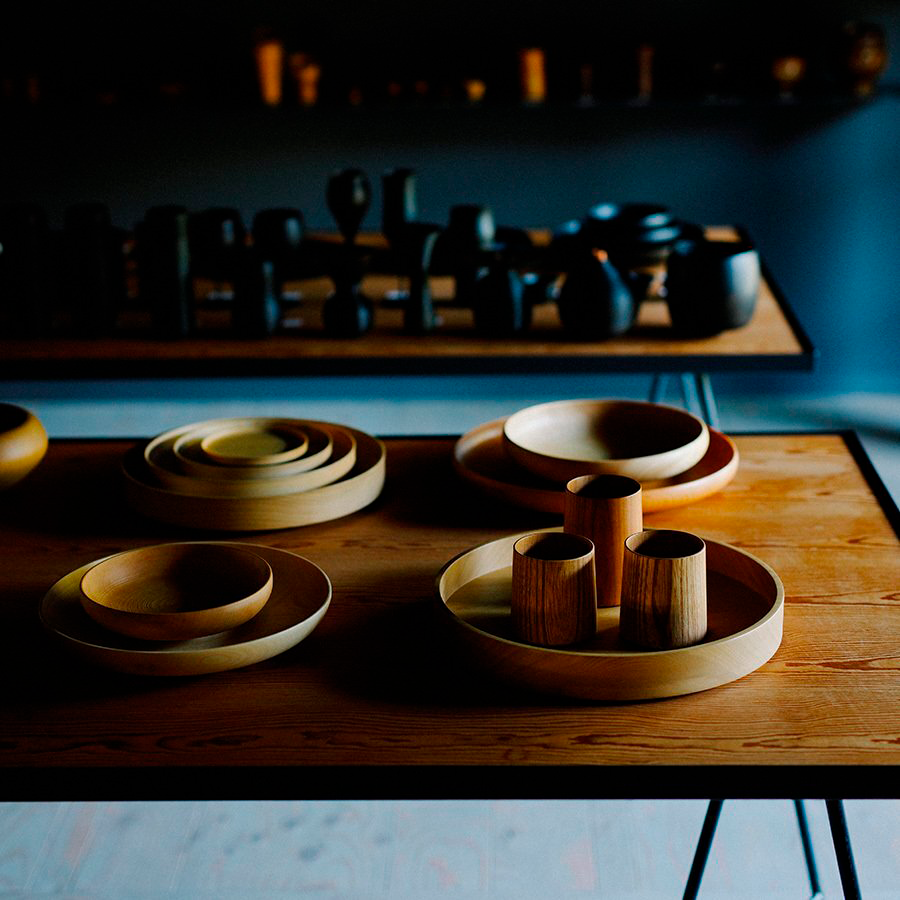 Chataku Urushi Saucer Gato Mikio Tamabuchi Nuriwake