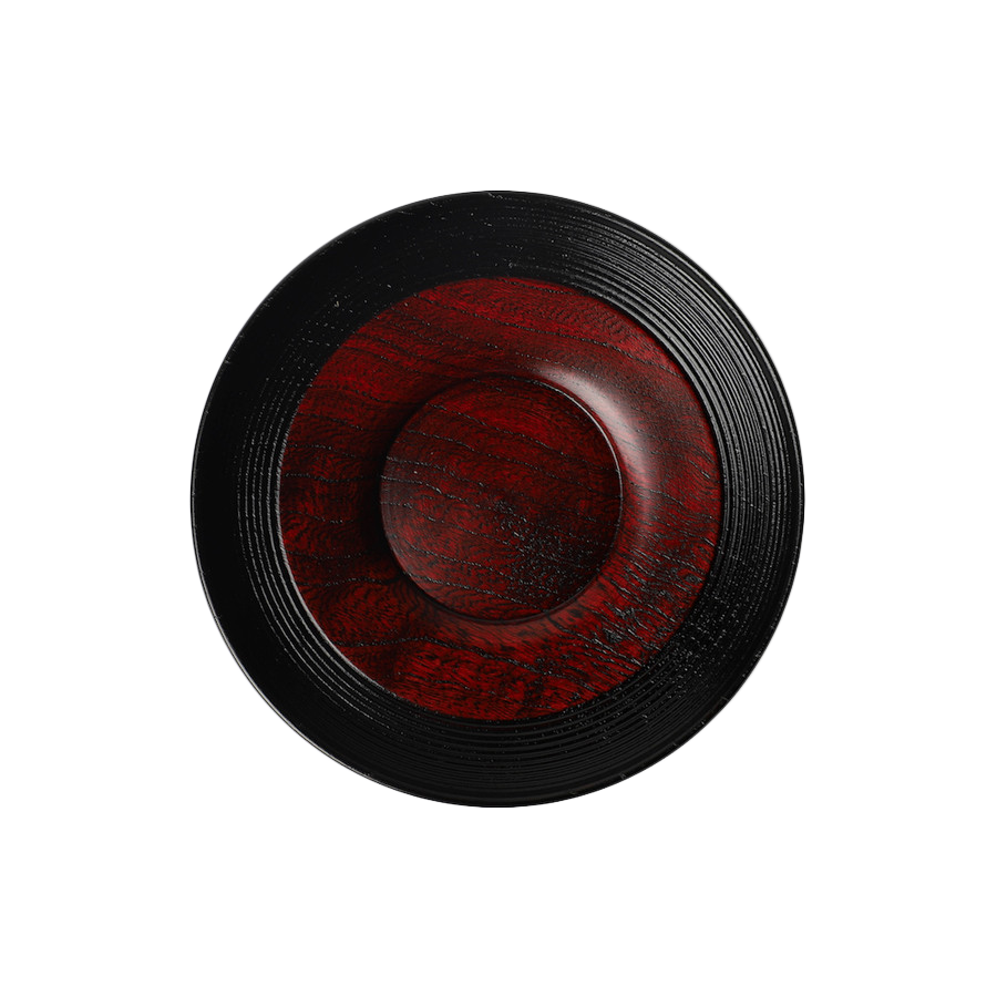 Sous-tasse Chataku Urushi Gato Mikio Tamabuchi Nuriwake Sous-tasse Chataku Urushi Gato Mikio Tamabuchi Nuriwake