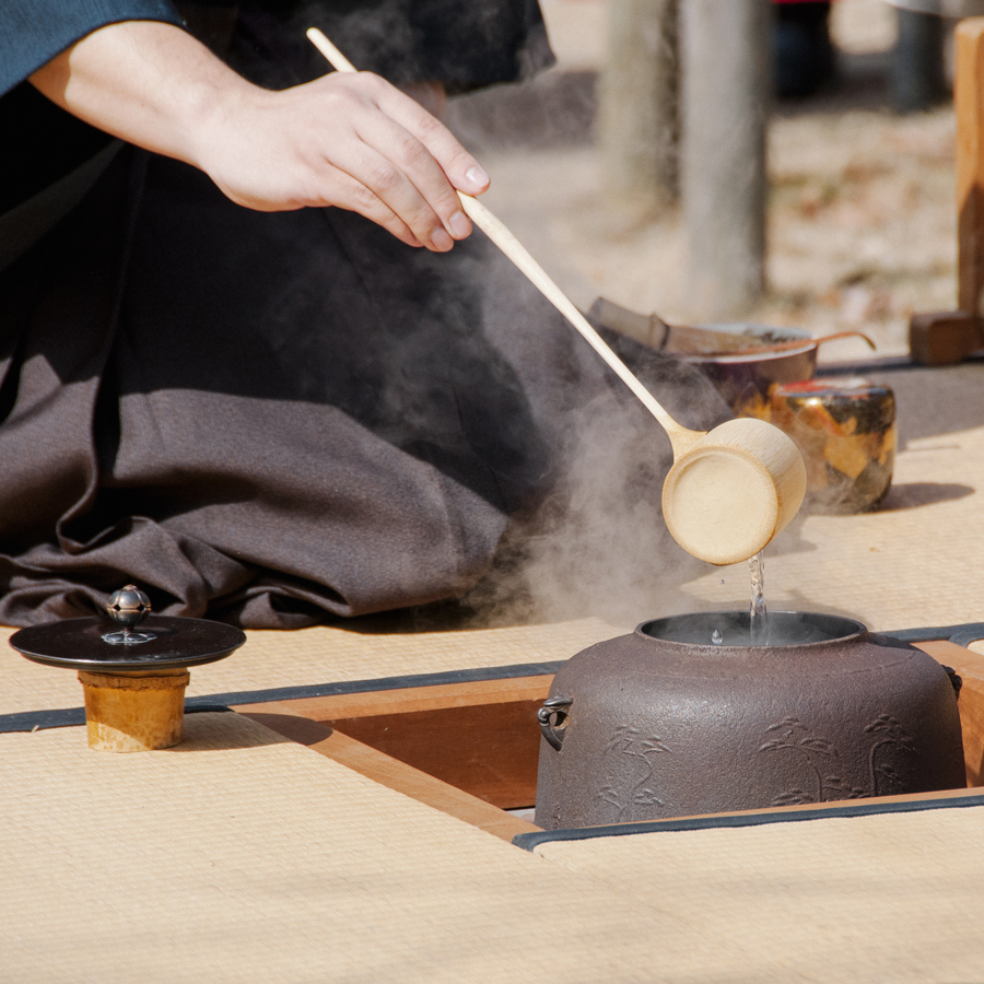 Chasen Urasenke Shiro 80 pondatés