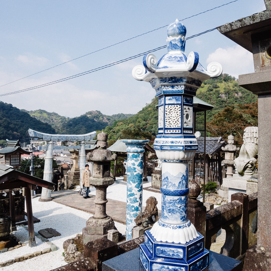 Teacup Pair Arita Jimon-Ori