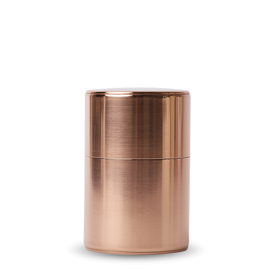 Tea Caddy Kaikado Copper 100g Tea Caddy Kaikado Copper 100g