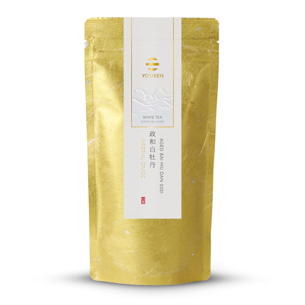 Carrés de thé vieilli Zheng He Bai Mu Dan 2021 4 g Carrés de thé vieilli Zheng He Bai Mu Dan 2021 4 g