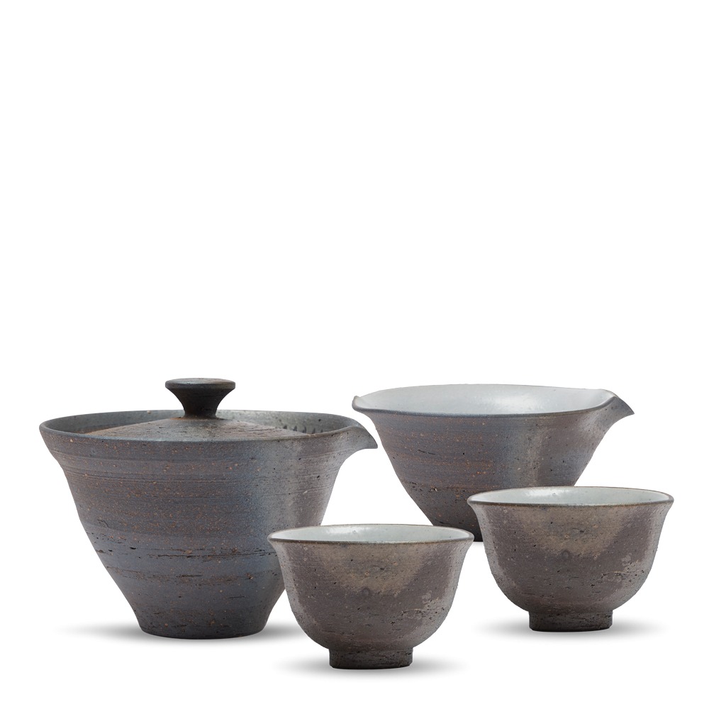 Tasse à thé Shigaraki Sawa Hozan Ibushi Tasse à thé Shigaraki Sawa Hozan Ibushi