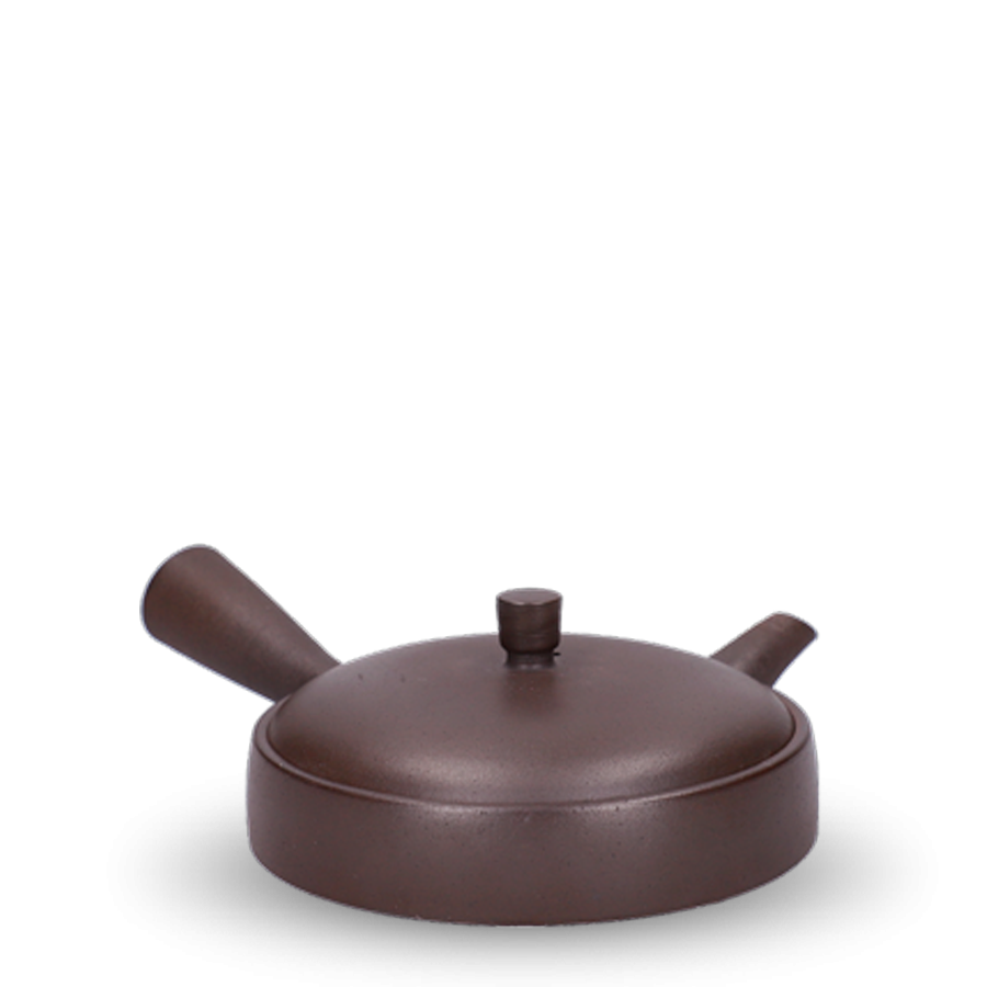 Kyusu Tokoname Jinshu Hira Brown M Kyusu Tokoname Jinshu Hira Brown M