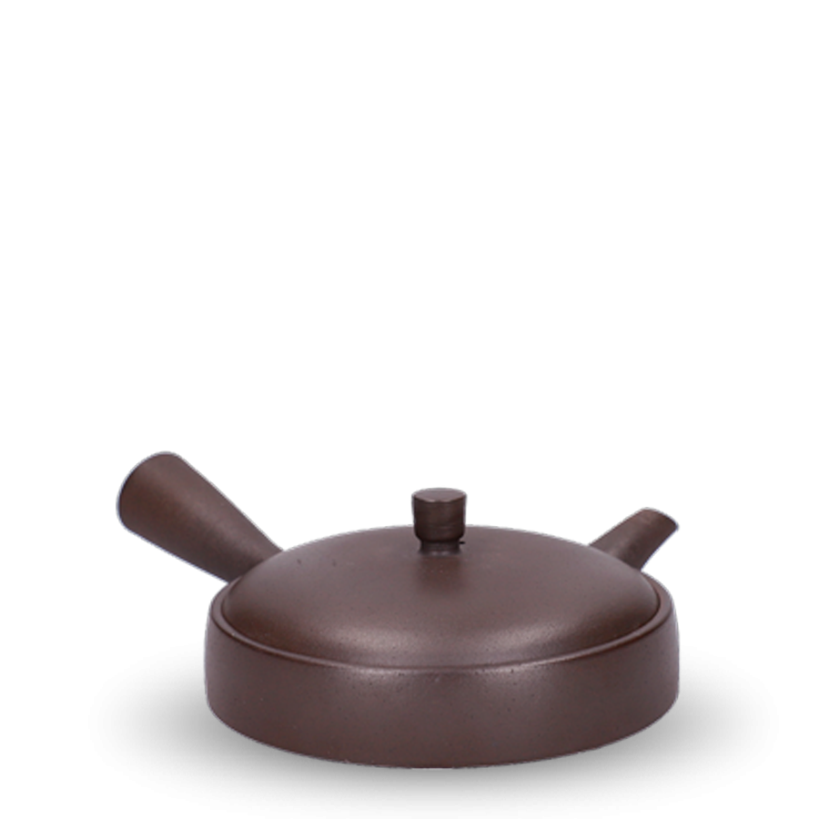 Kyusu Tokoname Jinshu Hira brun M