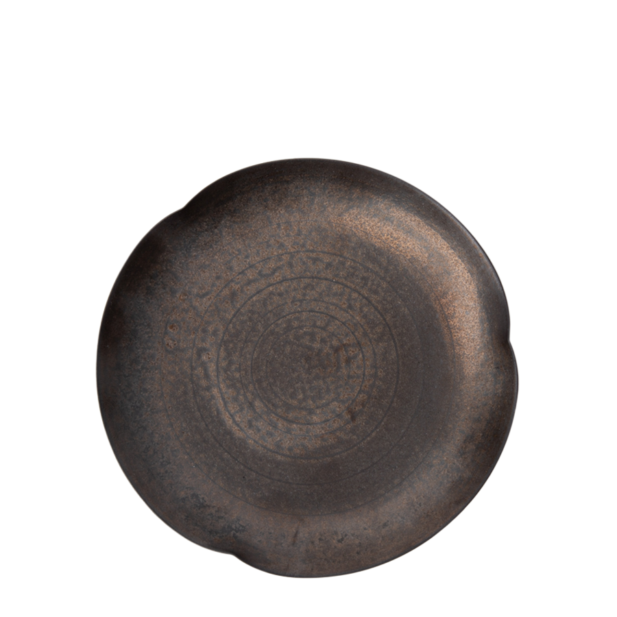 Hu Cheng Jingdezhen Émail métallique