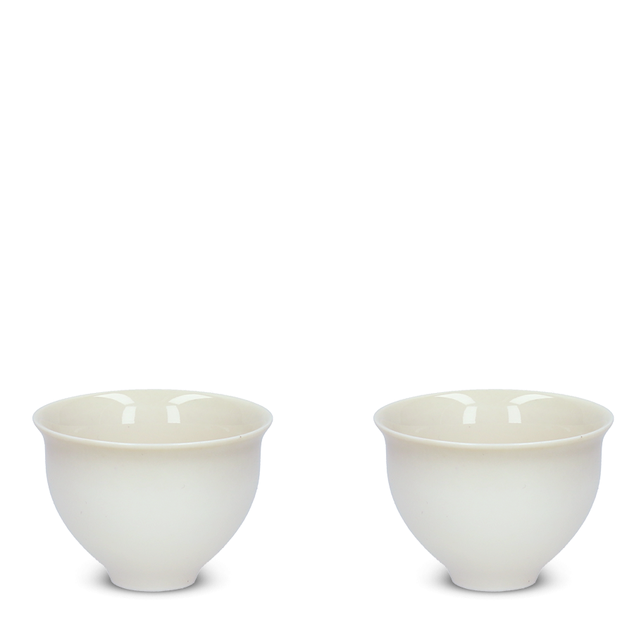 Coffret de tasses à thé M en porcelaine céladon de Jingdezhen