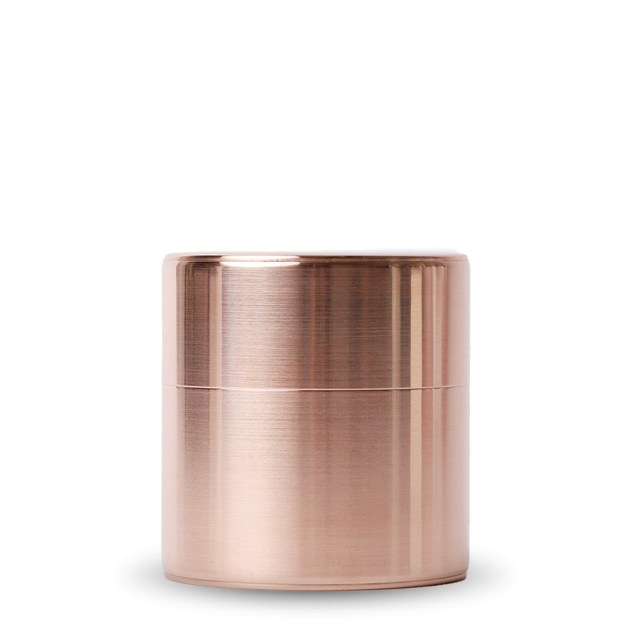 Tea Caddy Kaikado Copper Wide 120g Tea Caddy Kaikado Copper Wide 120g