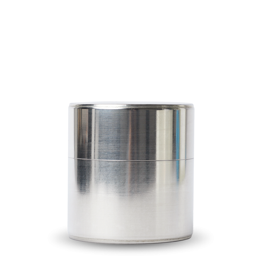Tea Caddy Kaikado Tinplate Wide 120g Tea Caddy Kaikado Tinplate Wide 120g