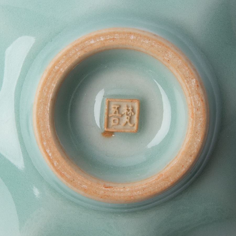 Zhang Weijing Teacup Celadon Ba Jiao Light Zhang Weijing Teacup Celadon Ba Jiao Light