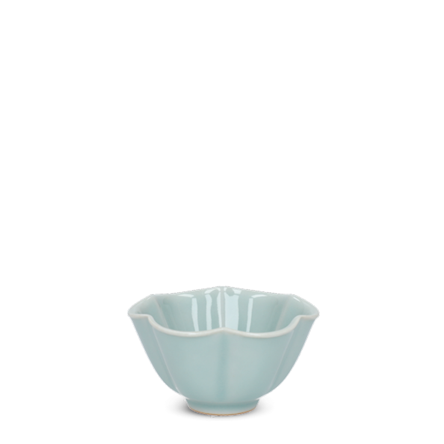 Tasse à thé en céladon Haitang clair, Zhang Weijing