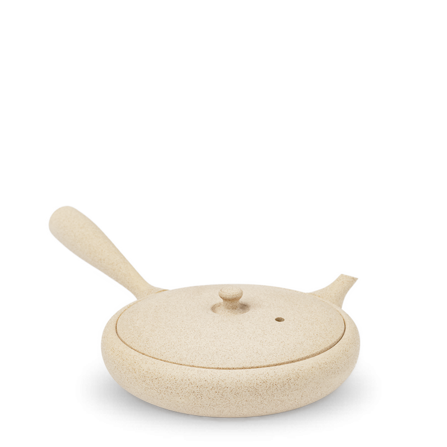 Kyusu Tokoname Jinsui Toki Hira Ivoire Kyusu Tokoname Jinsui Toki Hira Ivoire