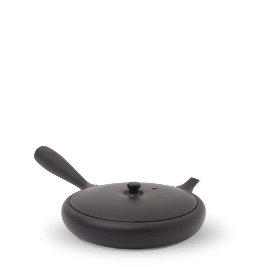 Kyusu Tokoname Jinsui Toki Hira Black Kyusu Tokoname Jinsui Toki Hira Black