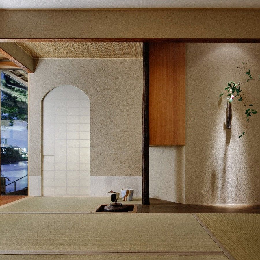 Japanische Matcha Schale Asahiyaki Benikase