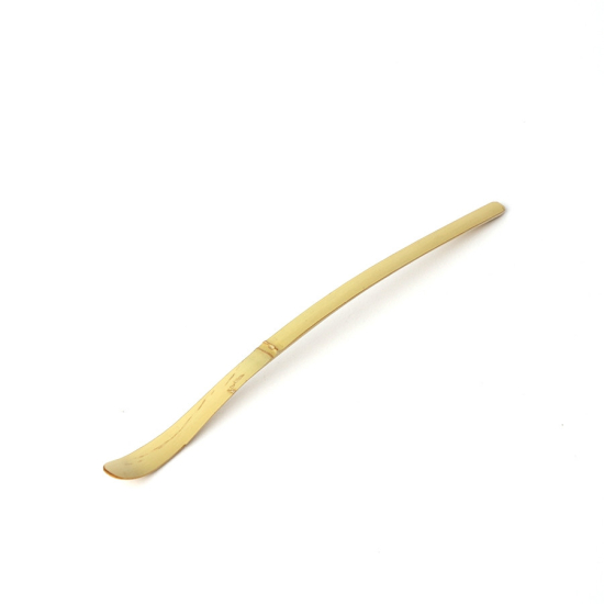Matcha Löffel Gold-Bambus (Chashaku)