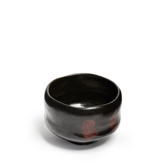 Raku Kichizaemon XI Keinyu Chawan Kuro-Raku
