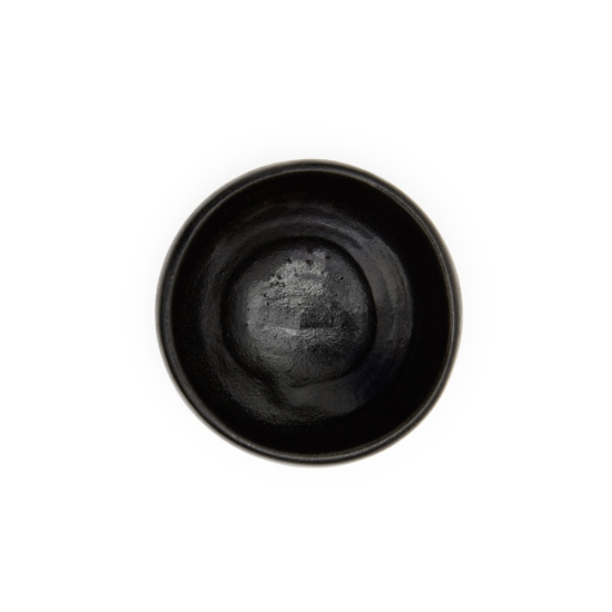 Raku Kichizaemon XI Keinyu Chawan Kuro-Raku