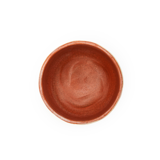 Raku Kichizaemon XII Konyu Chawan Aka-Raku