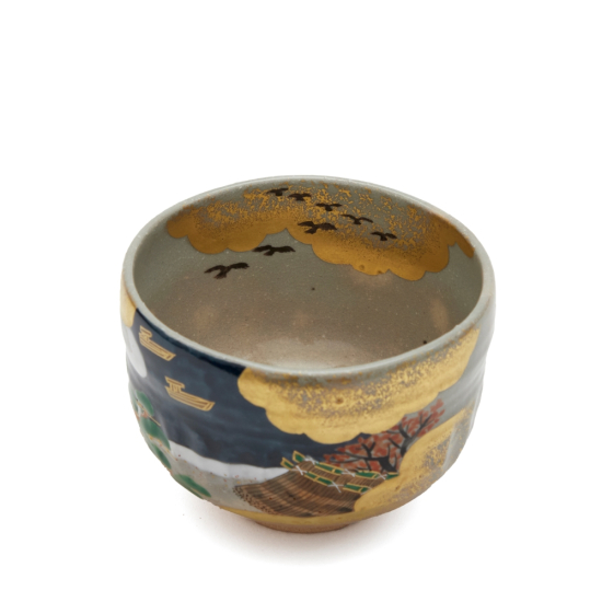 Matcha Schale Genji Monogatari Suma