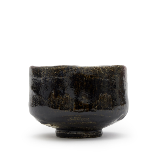 Matcha Schale Raku Kakuyou Kuro