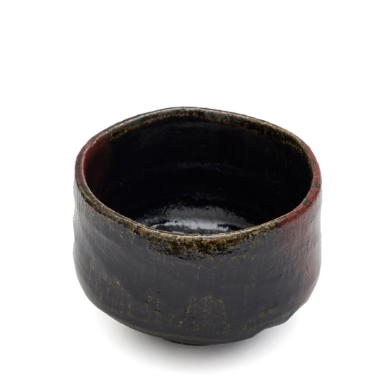 Matcha Schale Raku Kakuyou Kuro
