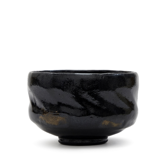 Matcha Schale Raku Jyou Kuro