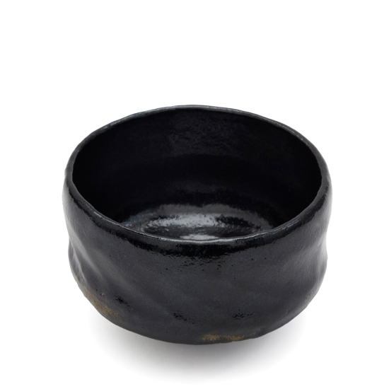 Matcha Schale Raku Jyou Kuro
