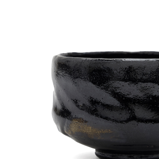Matcha Schale Raku Jyou Kuro