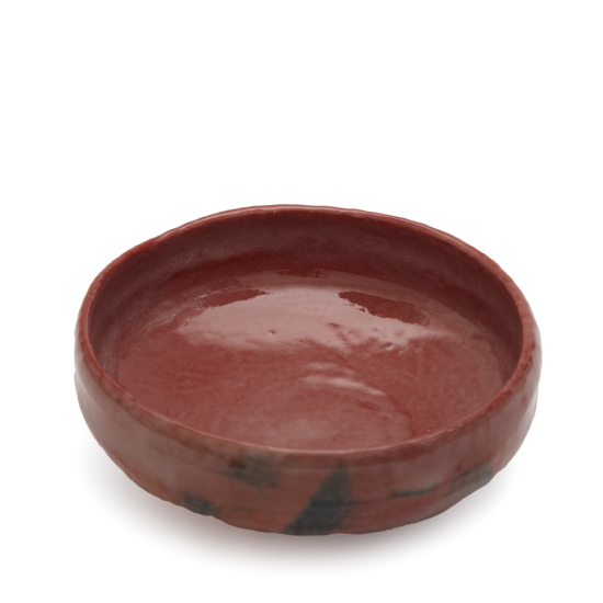 Matcha Schale Raku Badarai Aka