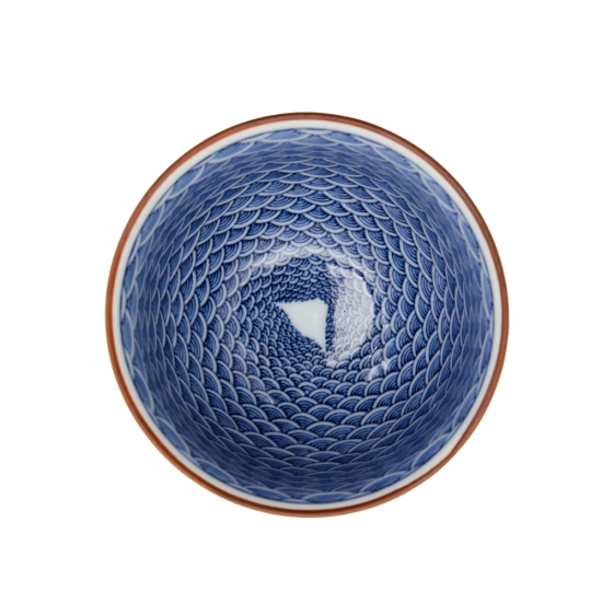 Teacup Kumidashi Arita Seigaiha