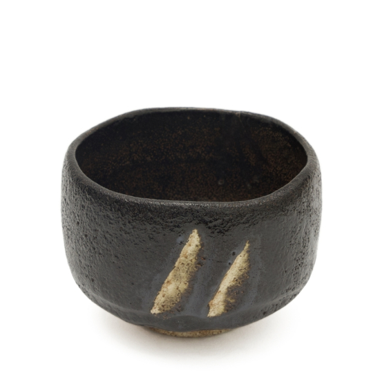 Raku Kichizaemon VI Sanyu Chawan Kuro-Raku