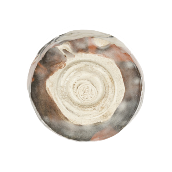 Raku Kichizaemon XIV Kakunyu Chawan Aka-Raku