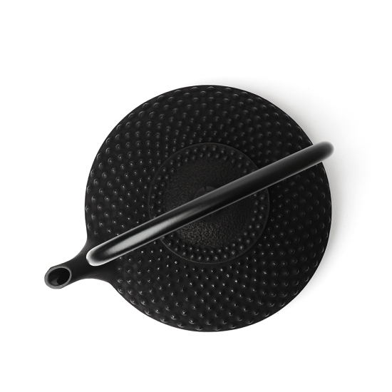 THÉIÈRE JAPONAISE EN FONTE KAMBIN NOIRE L IWACHU
