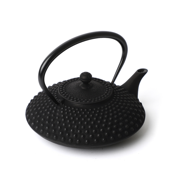THÉIÈRE JAPONAISE EN FONTE KAMBIN NOIRE L IWACHU