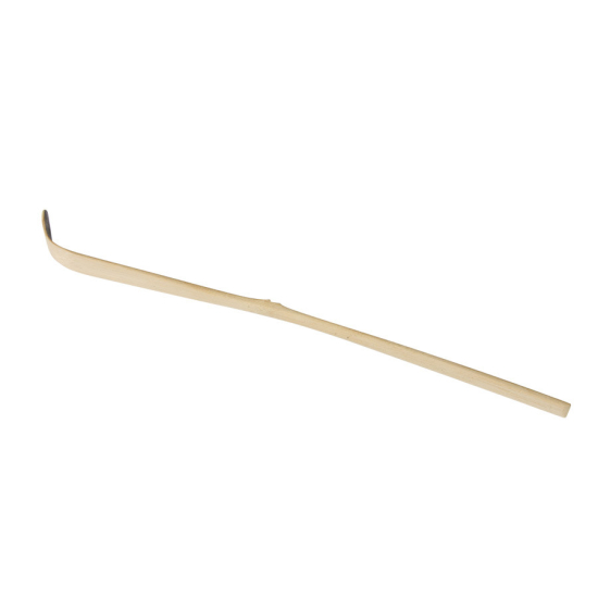 Spatule À Matcha (Chashaku) Bambou Violet, Plate