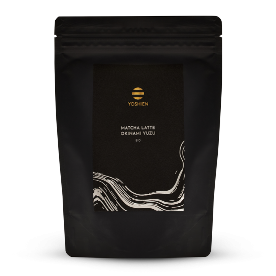Organic Matcha Latte Okinami Yuzu