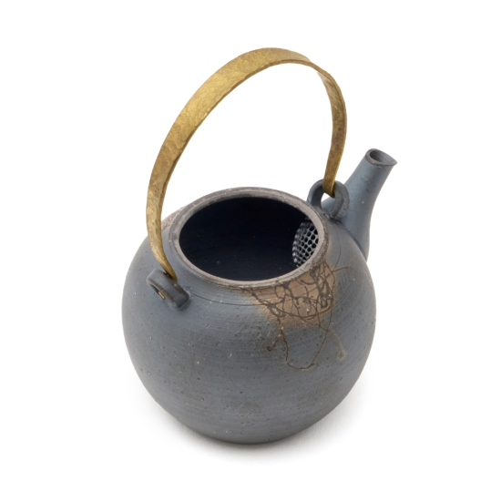 Kyusu Tokoname Yamada Yutaro Blue-Grey