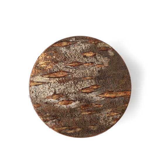 BOÎTE À THÉ NATUREL EN ÉCORCE DE CERISIER