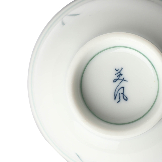 Teetasse Japan Porzellan Matsuba Groß