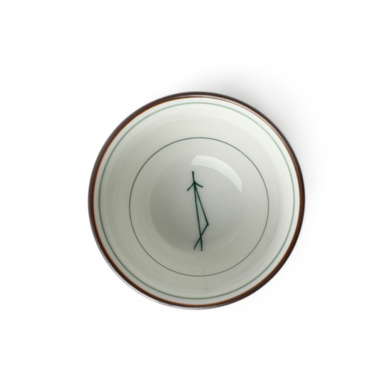 Teetasse Japan Porzellan Matsuba Groß