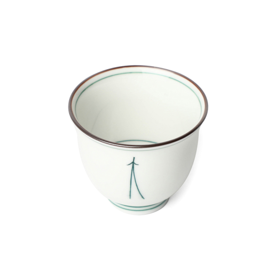 Teetasse Japan Porzellan Matsuba Groß
