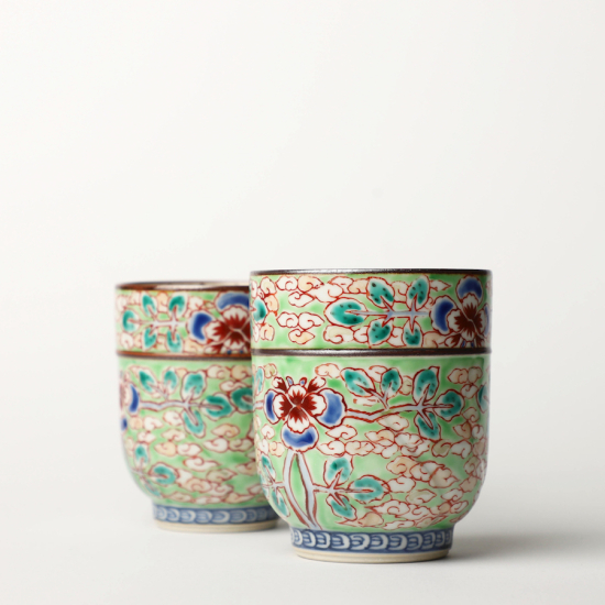 Teetassen Set Japan Porzellan Ichiraku Hiwakaun