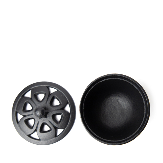 Iwachu Incense Burner Hanabira Kuro