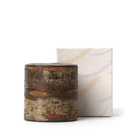 Teedose Japan Kirschbaumrinde Matcha Natur