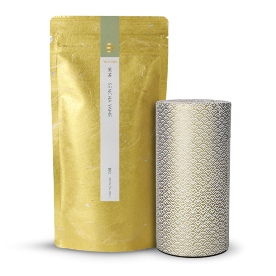 Coffret Sencha Yame & boîte à thé