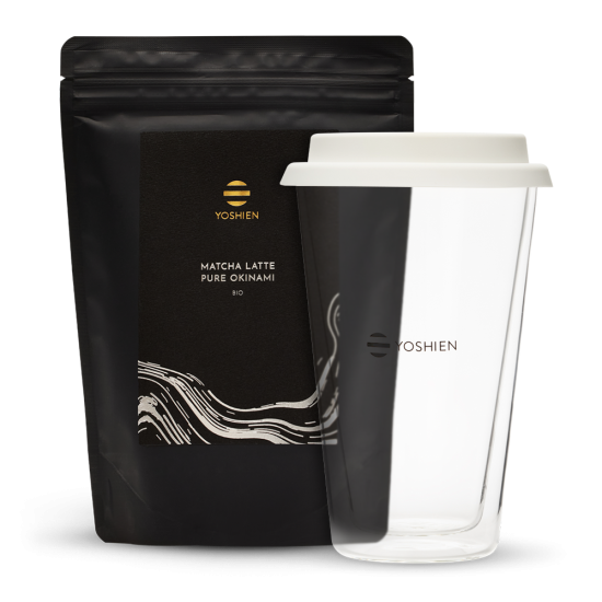 Coffret verre Matcha Latte Okinami