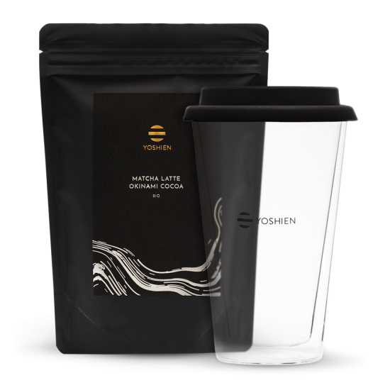 Coffret verre Matcha Latte Cacao