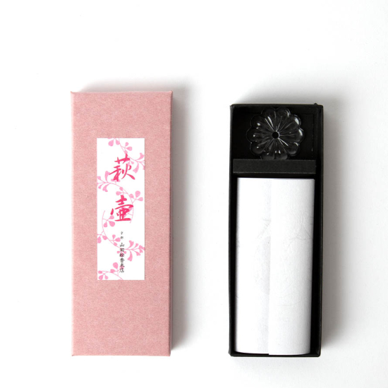 Sandelholz Räucherstäbchen und Halter HAGITSUBO 萩壺