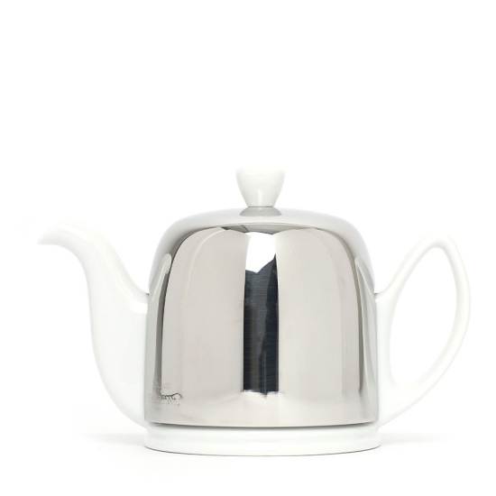 Théière En Porcelaine Degrenne Salam Blanche, 700ml